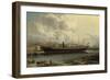 The SS 'Great Britain' leaving Cumberland Basin on her Maiden Voyage, 23rd January, 1845-Joseph Walter-Framed Giclee Print