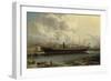 The SS 'Great Britain' leaving Cumberland Basin on her Maiden Voyage, 23rd January, 1845-Joseph Walter-Framed Giclee Print