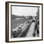 The Ss 'Orbita, Panama Canal, Early 20th Century-J Dearden Holmes-Framed Photographic Print