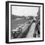 The Ss 'Orbita, Panama Canal, Early 20th Century-J Dearden Holmes-Framed Photographic Print