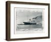 The Ss Titanic Leaving Southampton to Embark on Its Ill-Fated Journey-null-Framed Photographic Print