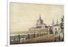 The St. Andronik Monastery in Moscow, 1780S-Francesco Camporesi-Framed Giclee Print