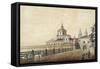 The St. Andronik Monastery in Moscow, 1780S-Francesco Camporesi-Framed Stretched Canvas