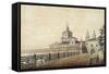 The St. Andronik Monastery in Moscow, 1780S-Francesco Camporesi-Framed Stretched Canvas