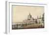 The St. Andronik Monastery in Moscow, 1780S-Francesco Camporesi-Framed Giclee Print