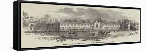 The St Clement Danes Holborn Estate Charity Almshouses, Garratt-Lane, Tooting-null-Framed Stretched Canvas