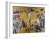 The St. Denis Altarpiece, Completed in 1416 for the Church of the Chartreuse of Champnol-Henri Bellechose-Framed Giclee Print