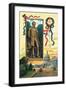 The St. Gaudens Statue and the Capitol-C. Chapman-Framed Art Print