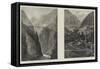 The St Gothard Railway Tunnel-null-Framed Stretched Canvas