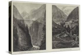 The St Gothard Railway Tunnel-null-Stretched Canvas