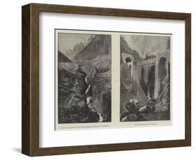 The St Gothard Railway-null-Framed Giclee Print