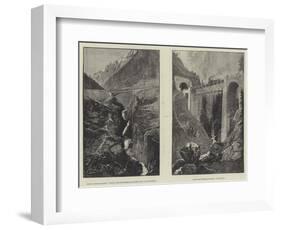 The St Gothard Railway-null-Framed Giclee Print