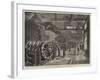 The St Gothard Tunnel, Air-Compressing Machinery at Airolo-null-Framed Giclee Print