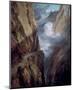 The St Gotthard Pass-J M W Turner-Mounted Giclee Print