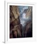 The St Gotthard Pass-J M W Turner-Framed Giclee Print