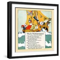 The St. Nicholas Legend-Maud & Miska Petersham-Framed Art Print