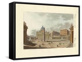 The St. Peter's Cathedral in Rome-null-Framed Stretched Canvas
