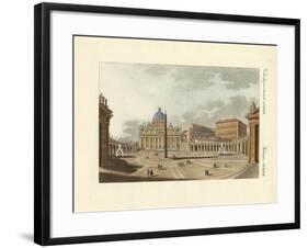 The St. Peter's Cathedral in Rome-null-Framed Giclee Print