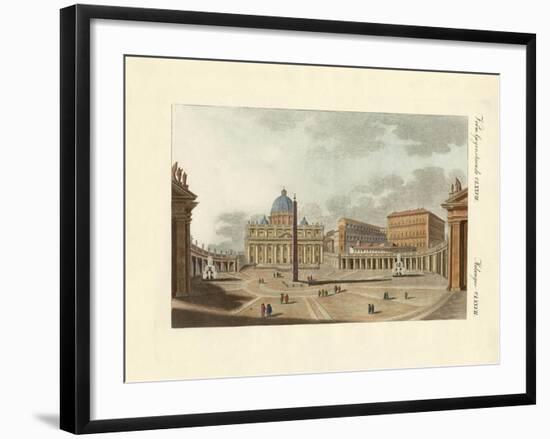 The St. Peter's Cathedral in Rome-null-Framed Giclee Print