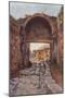 The Stabian Gate, Pompeii-Alberto Pisa-Mounted Art Print