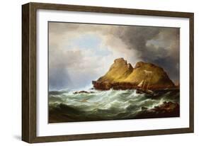 The Stacks off The Giants Causeway-Samuel Walters-Framed Giclee Print