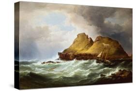 The Stacks off The Giants Causeway-Samuel Walters-Stretched Canvas