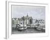 The Stadthuys of New York in 1679-null-Framed Giclee Print