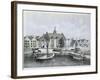 The Stadthuys of New York in 1679-null-Framed Giclee Print