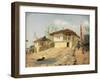 The Staff of Don Cossacks in Bulgaria in 1877, 1877-Vasili Dmitrievich Polenov-Framed Giclee Print