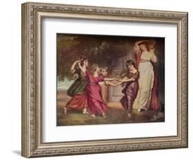 The Stafford Children, c1776. (1914)-George Romney-Framed Giclee Print