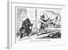 The Stag, the Bull, and the Bear, 19th Century-George Cruikshank-Framed Giclee Print