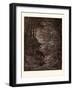 The Stag Viewing Himself in the Stream-Gustave Dore-Framed Giclee Print