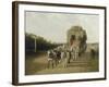 The Stage Coach of Ludlow, 1801-Jacques Laurent Agasse-Framed Giclee Print