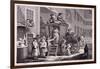 The Stage-Coach, or the Country Inn Yard, 1747-William Hogarth-Framed Giclee Print