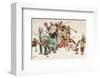 The Stage Coach-Lawson Wood-Framed Premium Giclee Print