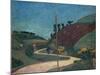 The Stagecoach Road in the Country with a Cart, 1903 by Paul Serusier-Paul Serusier-Mounted Giclee Print