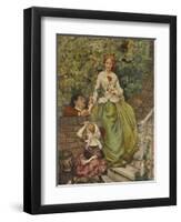 The Stages of Cruelty, 1890 (Watercolour and Bodycolour with Pen and Black Ink)-Ford Madox Brown-Framed Premium Giclee Print