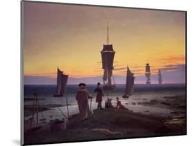 The Stages of Life, circa 1835-Caspar David Friedrich-Mounted Premium Giclee Print