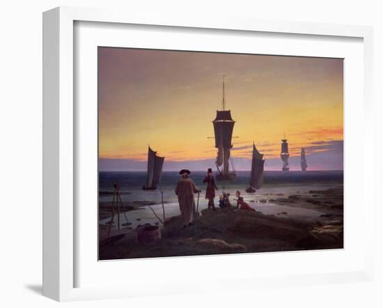 The Stages of Life, circa 1835-Caspar David Friedrich-Framed Giclee Print