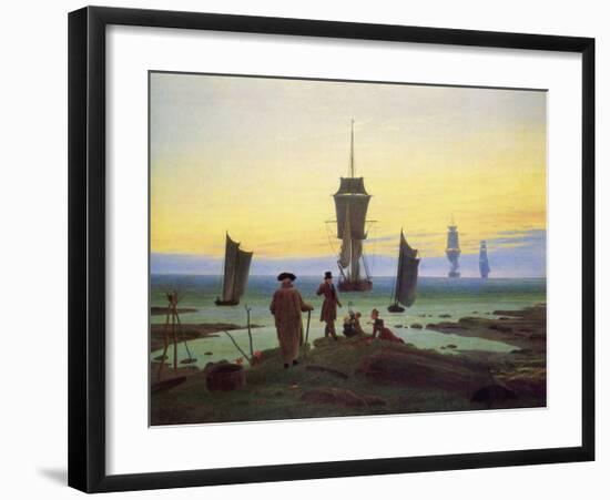 The Stages of Life-Caspar David Friedrich-Framed Giclee Print