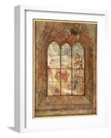 The Stained Glass Window-Odilon Redon-Framed Giclee Print