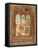 The Stained Glass Window-Odilon Redon-Framed Stretched Canvas