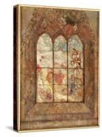 The Stained Glass Window-Odilon Redon-Stretched Canvas