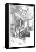 'The Staircase, Ashburnham House', 1890-Herbert Railton-Framed Stretched Canvas