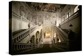 The Staircase, Built 1719-44-Balthasar Neumann-Stretched Canvas