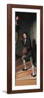 The Staircase Group, 1795 (Oil on Canvas)-Charles Willson Peale-Framed Giclee Print