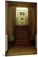 The Staircase in the Schinkel Pavillion Built for King Friedrich Wilhelm III-Karl Friedrich Schinkel-Mounted Giclee Print