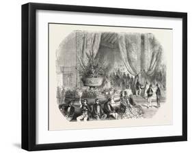 The Staircase Leading to the Rotunda Gallery Annex. 1855-null-Framed Giclee Print