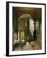 The Staircase of the London Residence of the Painter, 1828-Pieter Christoffel Wonder-Framed Giclee Print