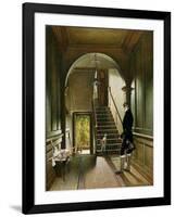 The Staircase of the London Residence of the Painter, 1828-Pieter Christoffel Wonder-Framed Giclee Print